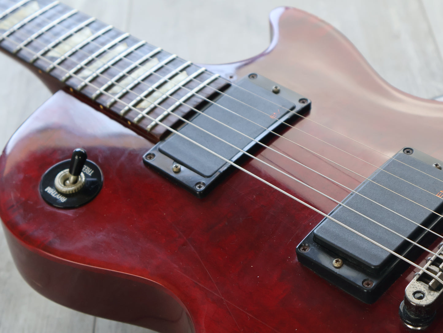 2000 Gibson USA Les Paul Studio w/EMG's (Wine Red)