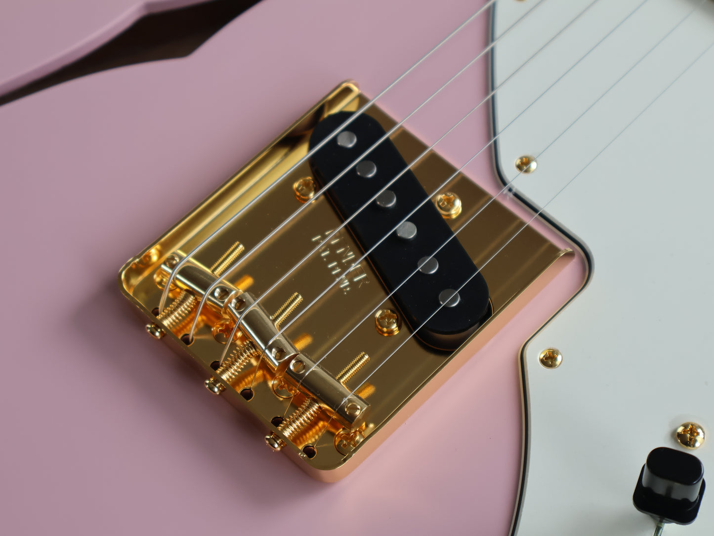 2024 Fender Japan "Official Shop Exclusive" Kusumi Color Telecaster Thinline (Pink w/Gold Hardware)