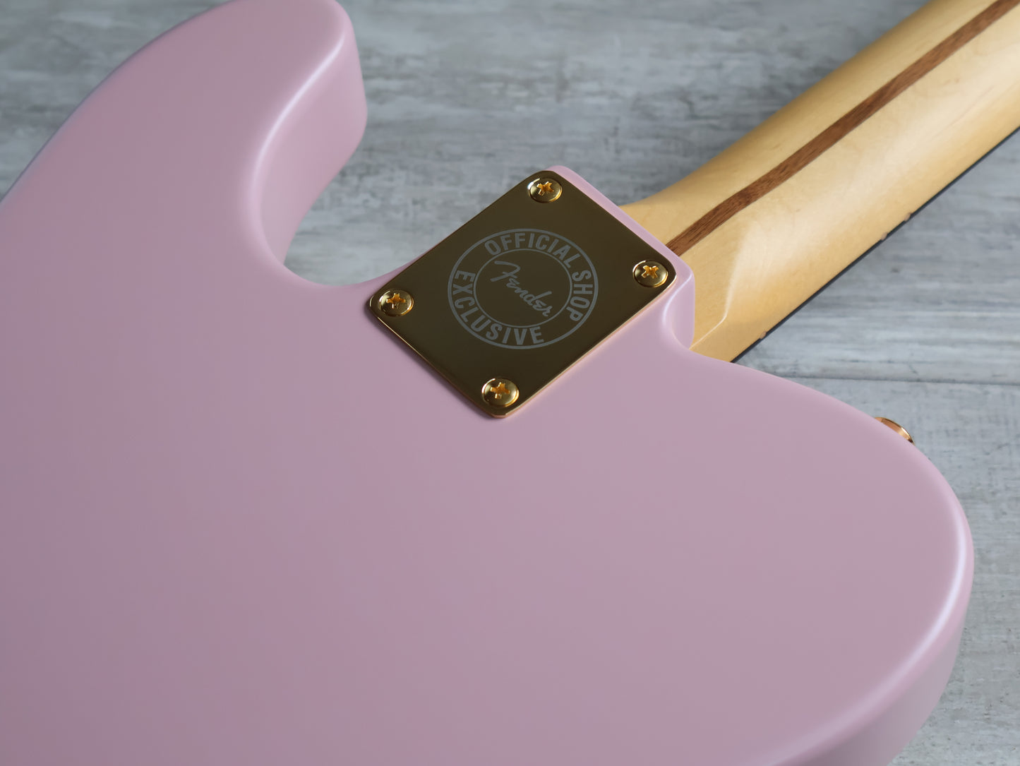 2024 Fender Japan "Official Shop Exclusive" Kusumi Color Telecaster Thinline (Pink w/Gold Hardware)