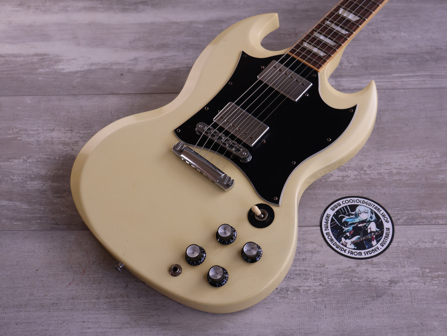 2006 Gibson USA SG Standard Double Cutaway (Aspen White)