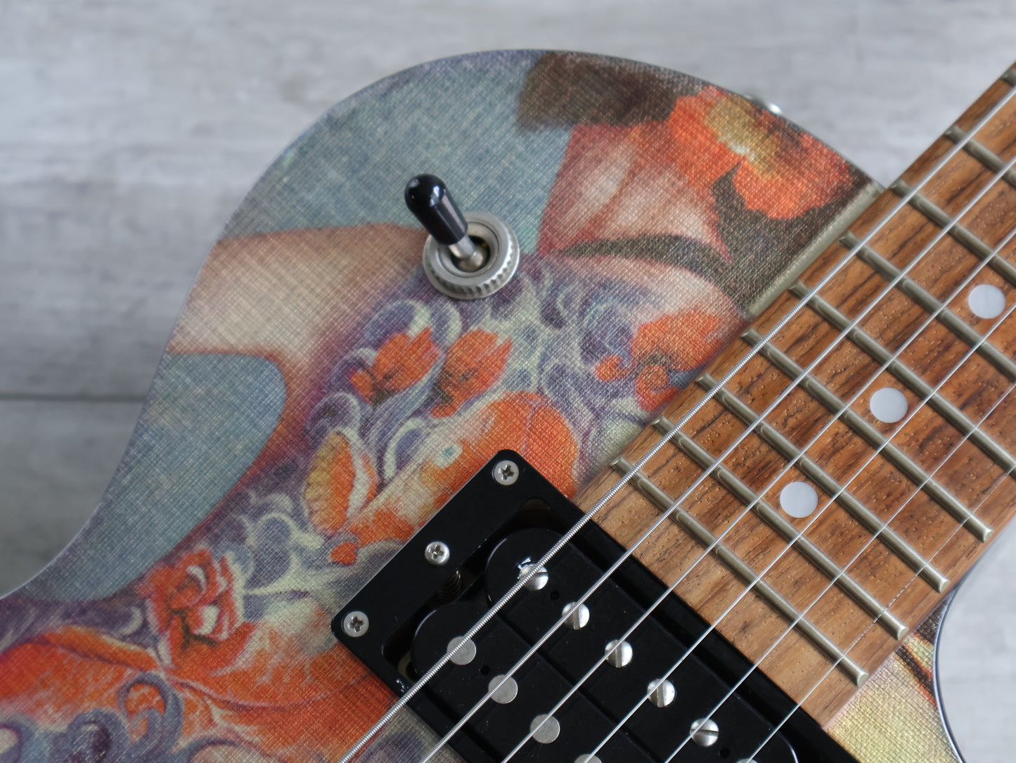 2012 Tokai Japan Custom Order Les Paul Standard (Japanese Tattoo Graphic)