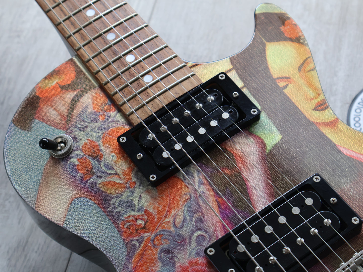 2012 Tokai Japan Custom Order Les Paul Standard (Japanese Tattoo Graphic)