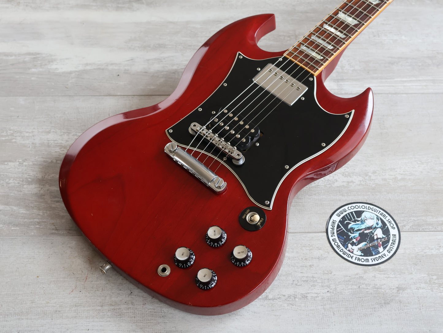 2001 Gibson USA SG Standard Double Cutaway (Cherry Red)