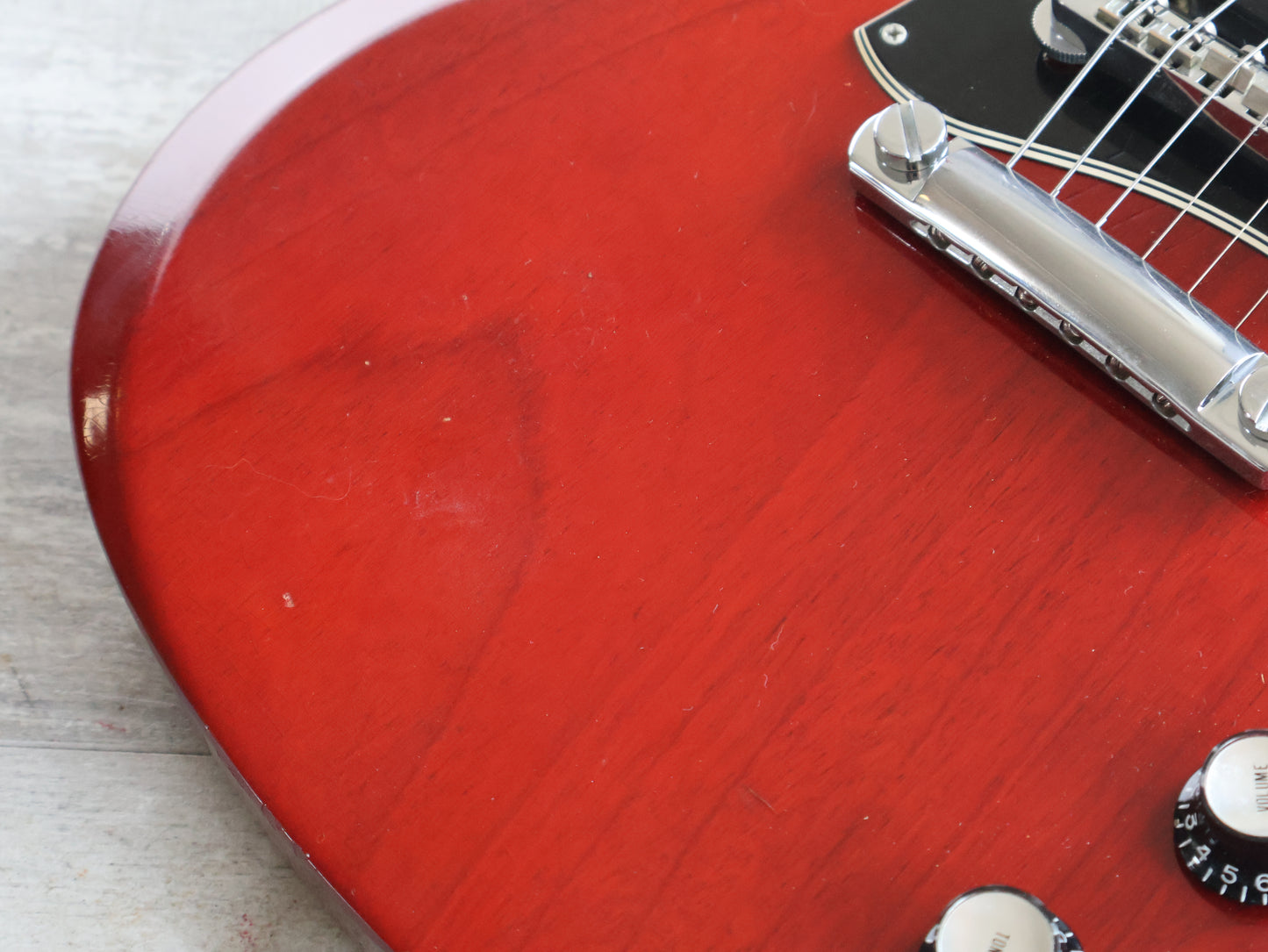 2001 Gibson USA SG Standard Double Cutaway (Cherry Red)