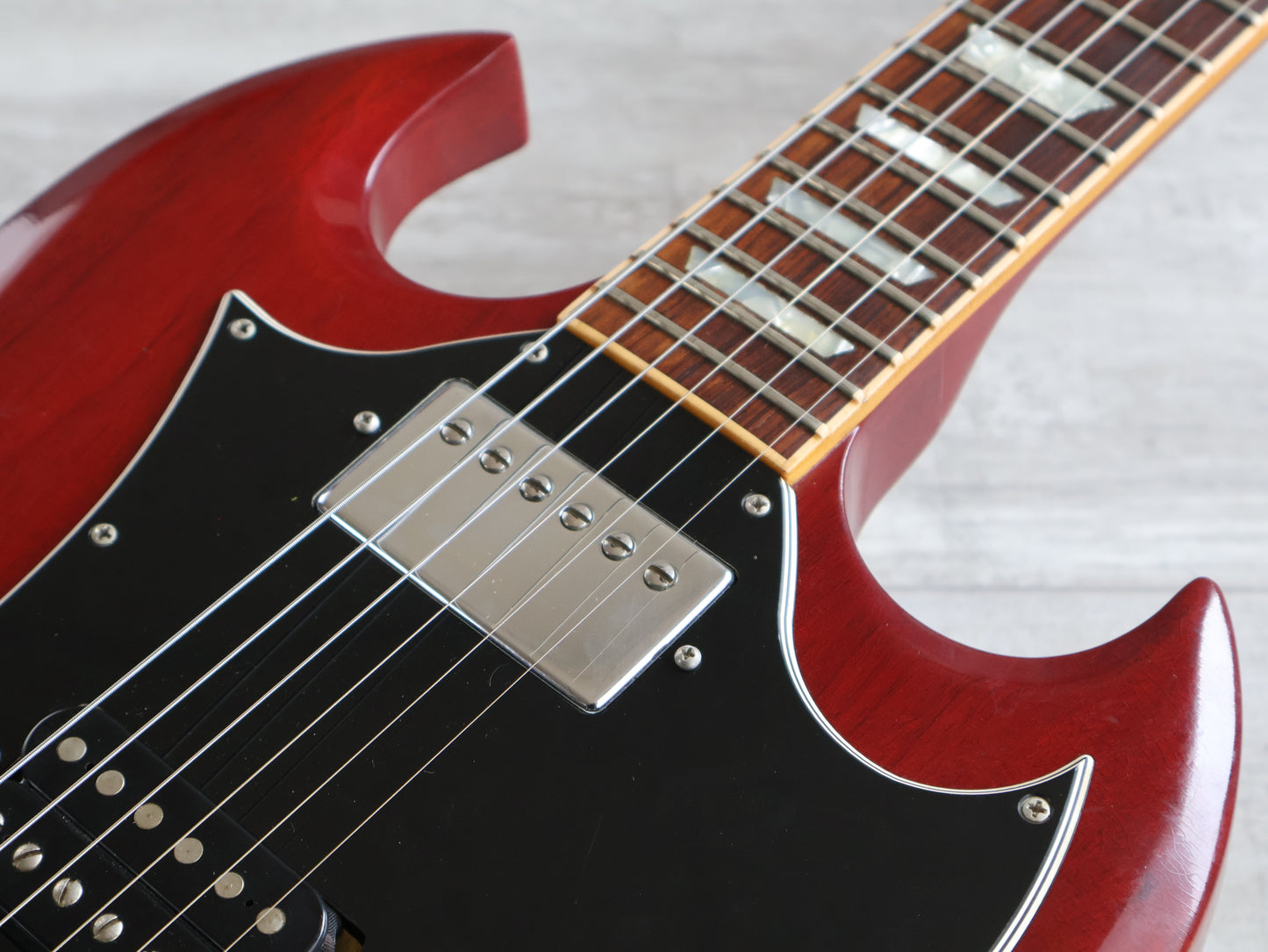 2001 Gibson USA SG Standard Double Cutaway (Cherry Red)