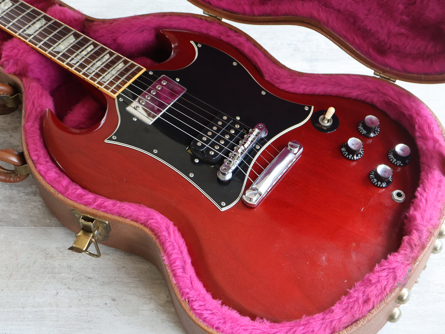 2001 Gibson USA SG Standard Double Cutaway (Cherry Red)