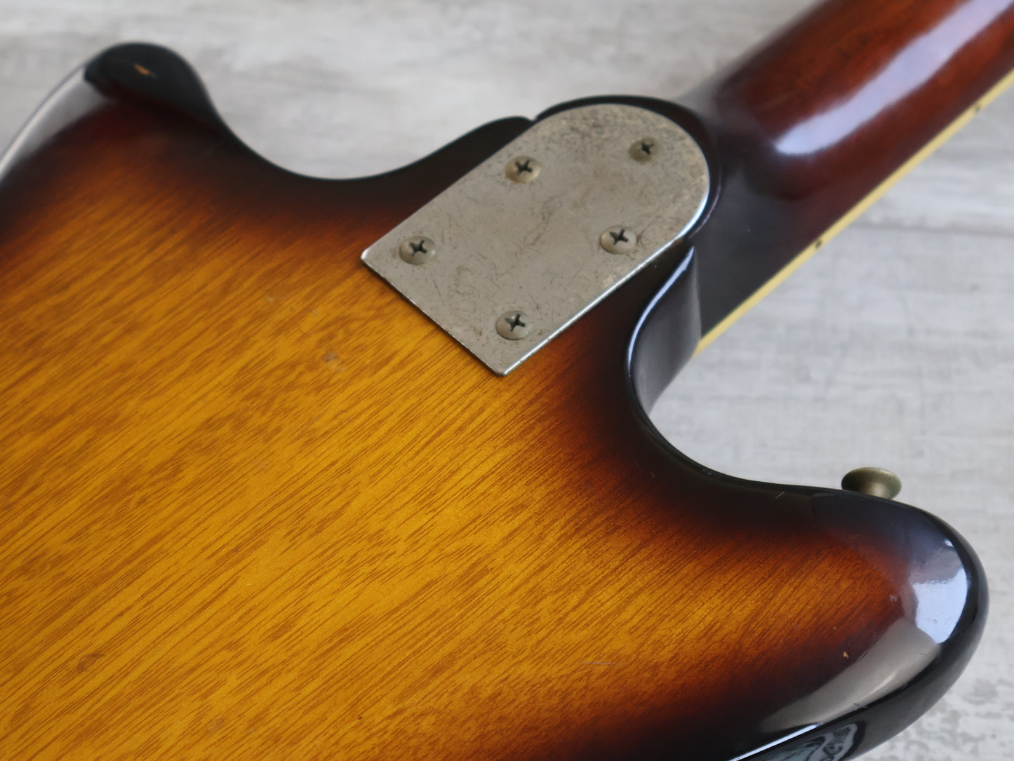 1962 Teisco Japan MJ-2 Weird Old Guitar (Sunburst)