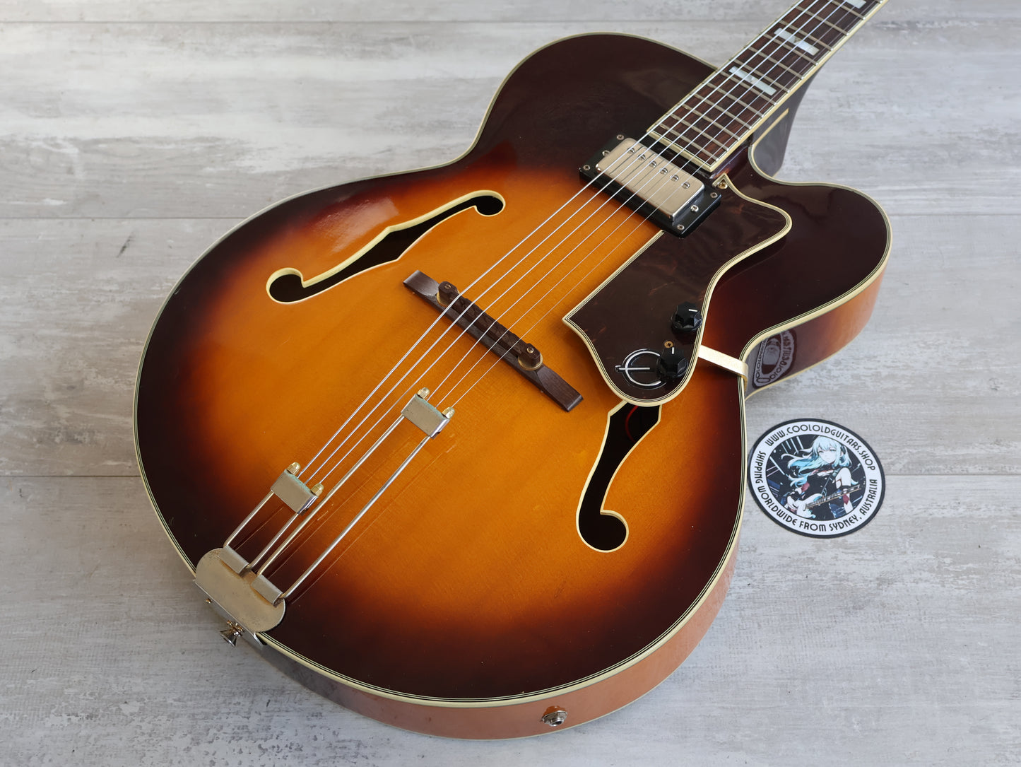 1996 Epiphone Korea Emperor Regent Hollowbody Archtop (Brown Sunburst)