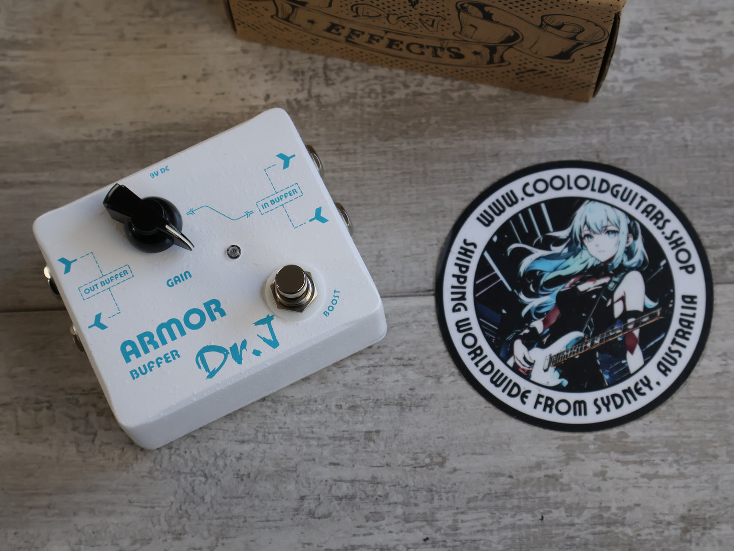 Dr J Armor Buffer Effect Pedal