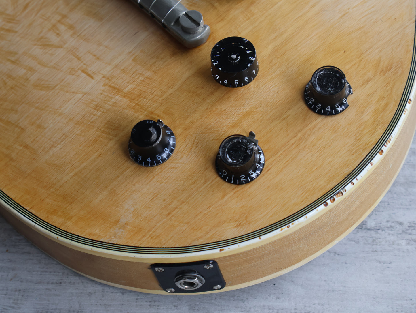 1977 Greco Japan EG-500C Les Paul Custom (Natural)