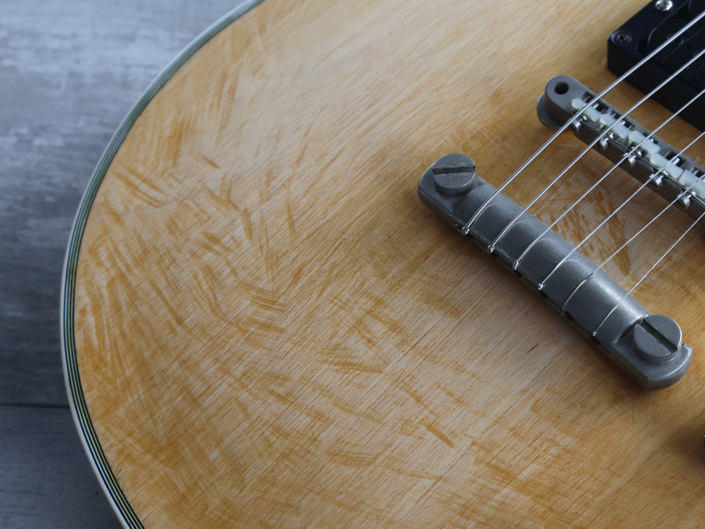 1977 Greco Japan EG-500C Les Paul Custom (Natural)