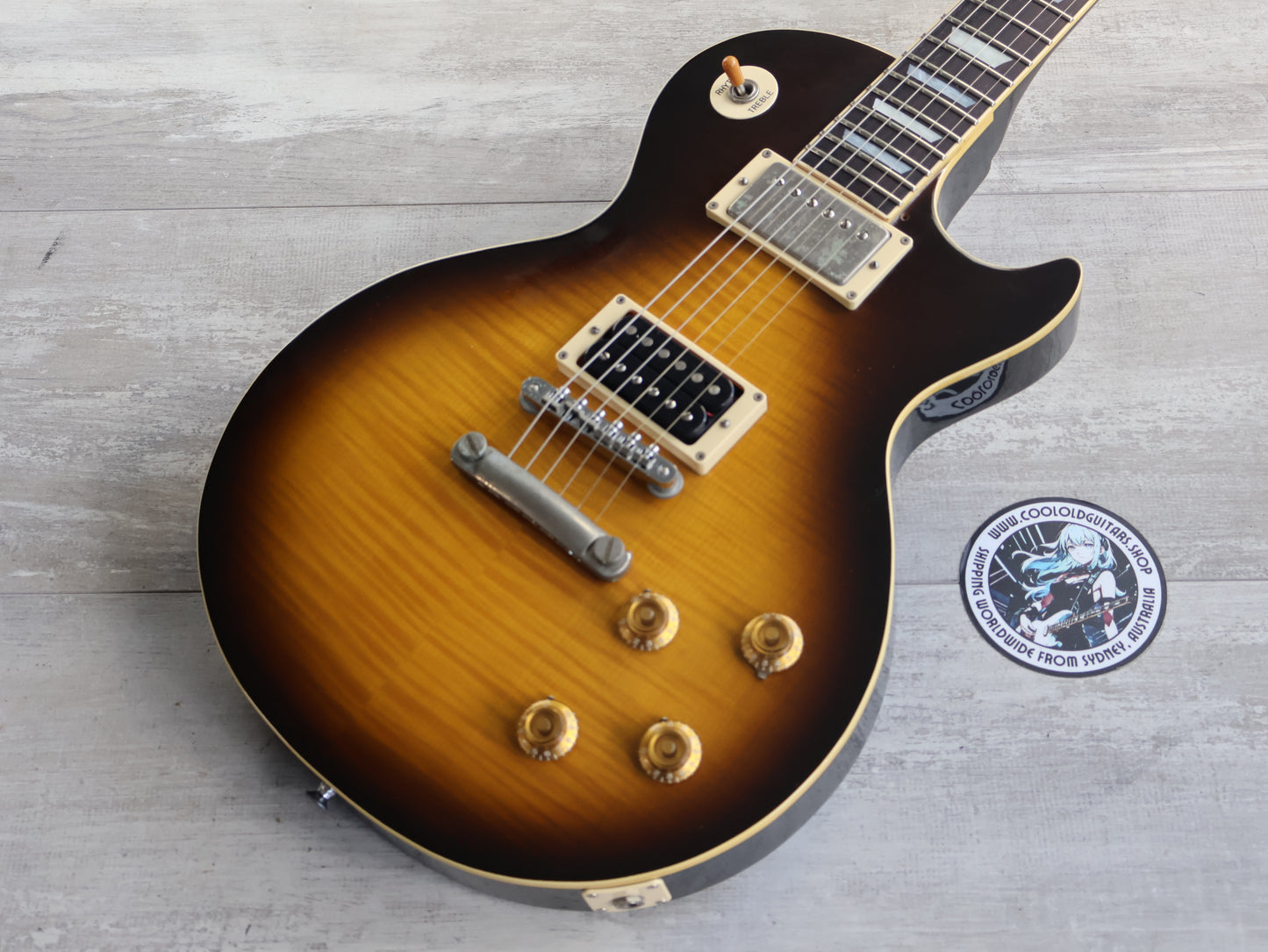 1980 Greco Japan EGF850 "Super Real" Les Paul Standard (Brown Sunburst)