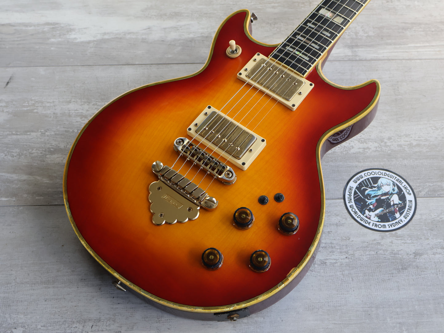 1983 Ibanez Japan AR300 Artist Double Cutaway (Cherry Sunburst)