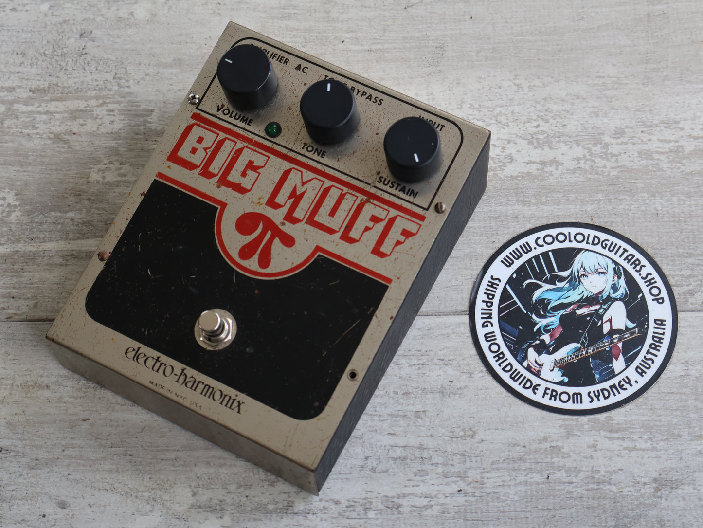 1984 Electro Harmonix EHX NYC Big Muff Pi w/Tone Bypass