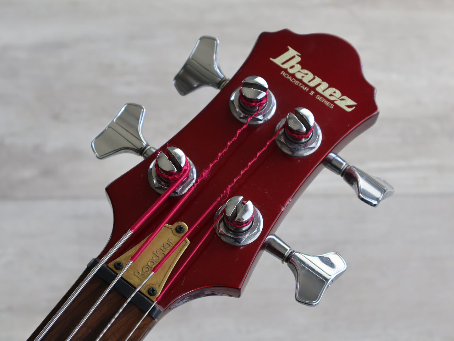 1984 Ibanez Japan RB824 Roadstar II Bass (Fire Red)