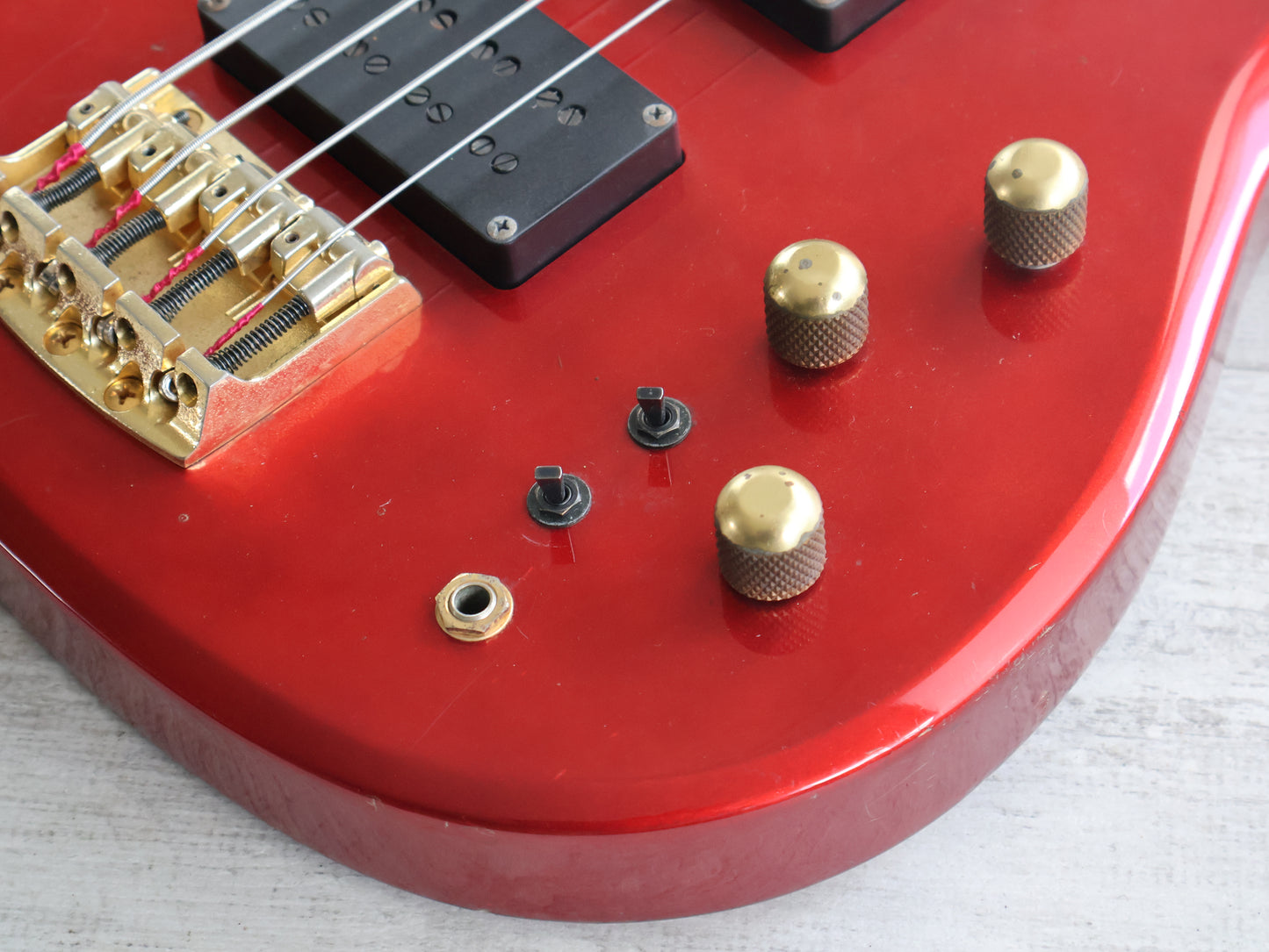 1984 Ibanez Japan RB824 Roadstar II Bass (Fire Red)