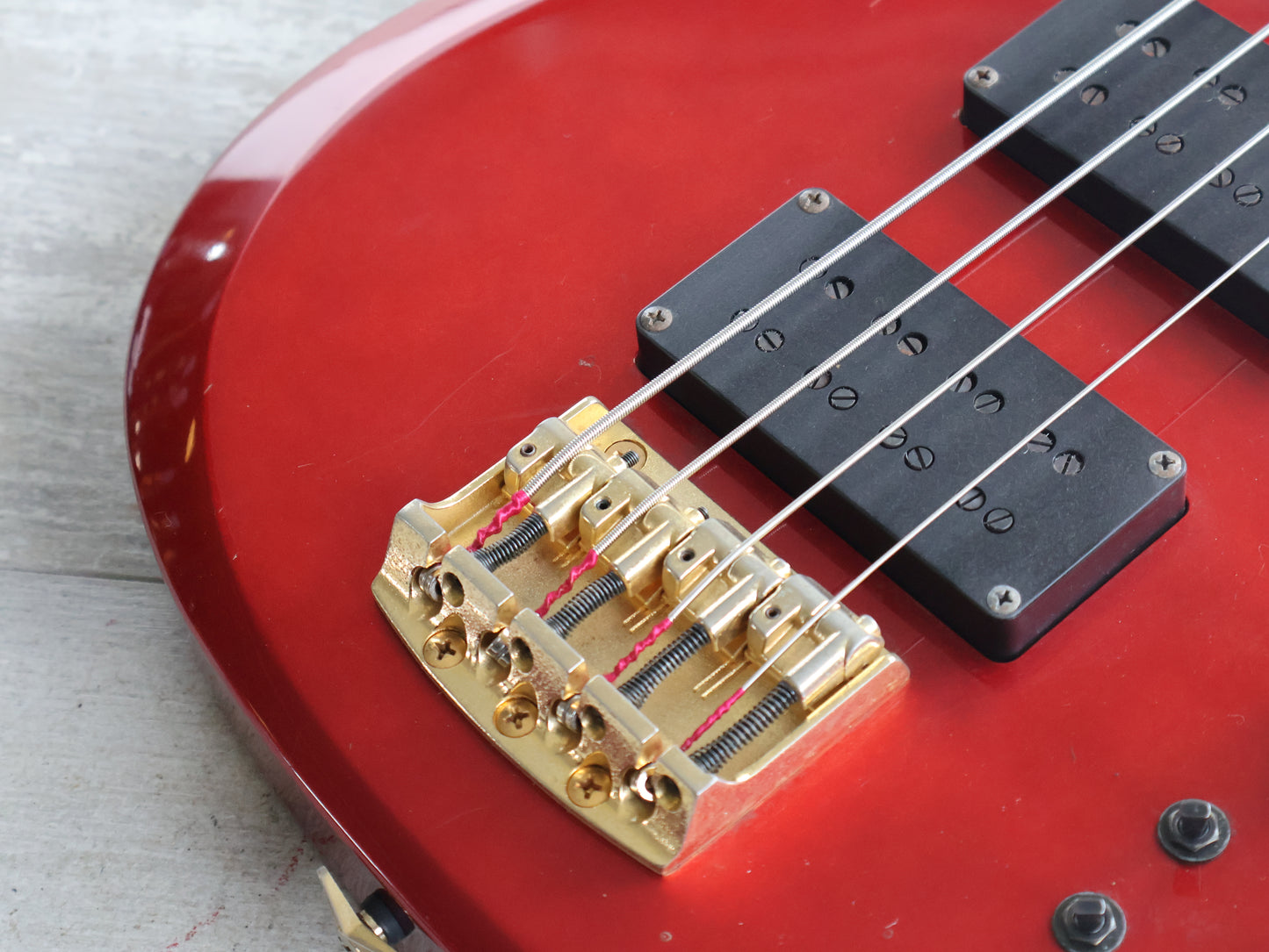 1984 Ibanez Japan RB824 Roadstar II Bass (Fire Red)