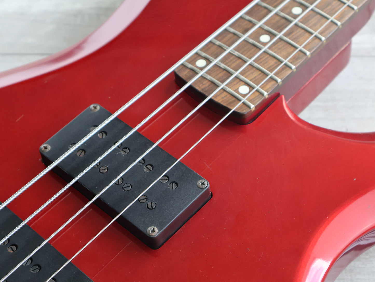 1984 Ibanez Japan RB824 Roadstar II Bass (Fire Red)