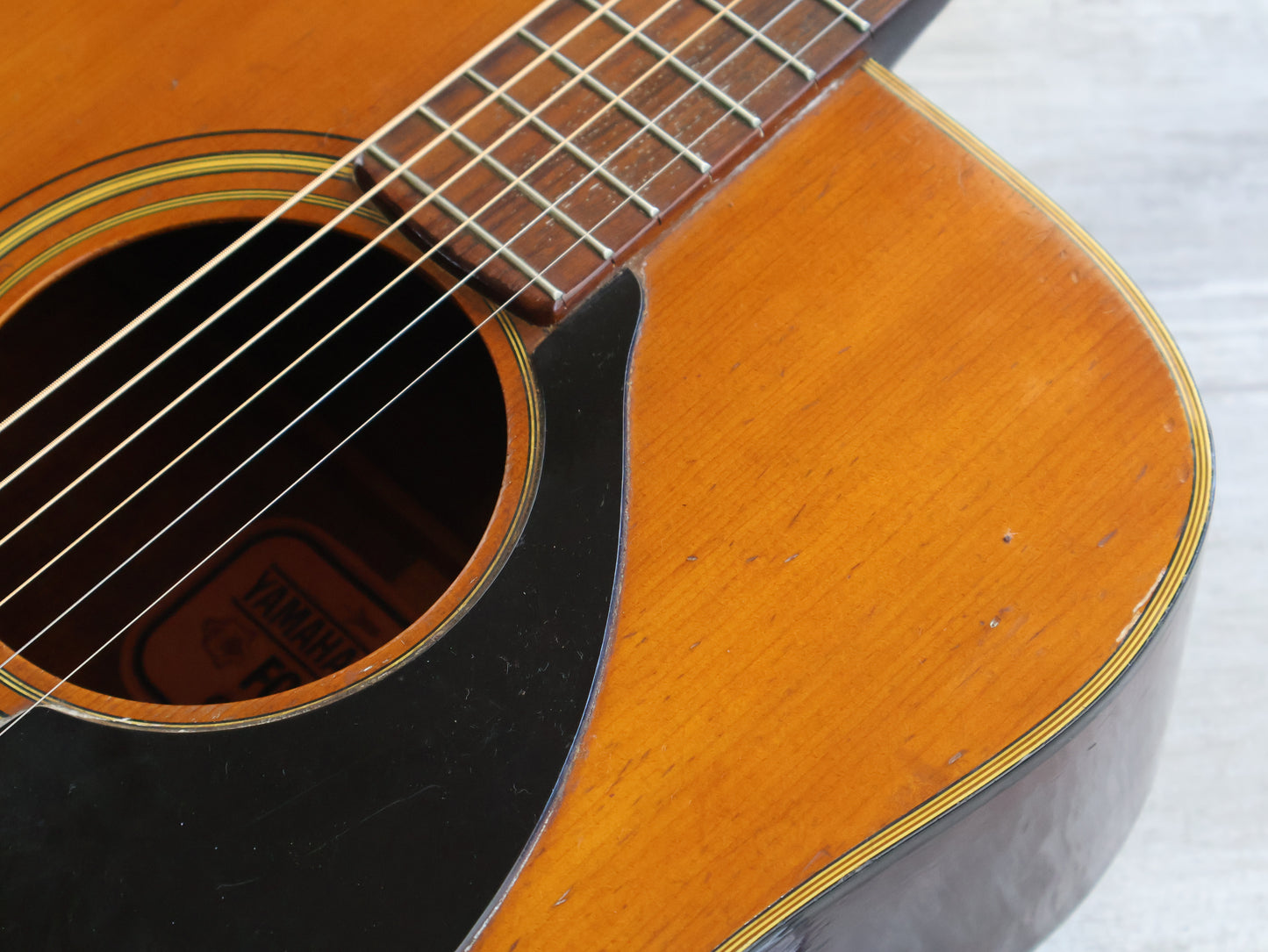 1968 Yamaha Japan FG-180 Red Label Acoustic Guitar