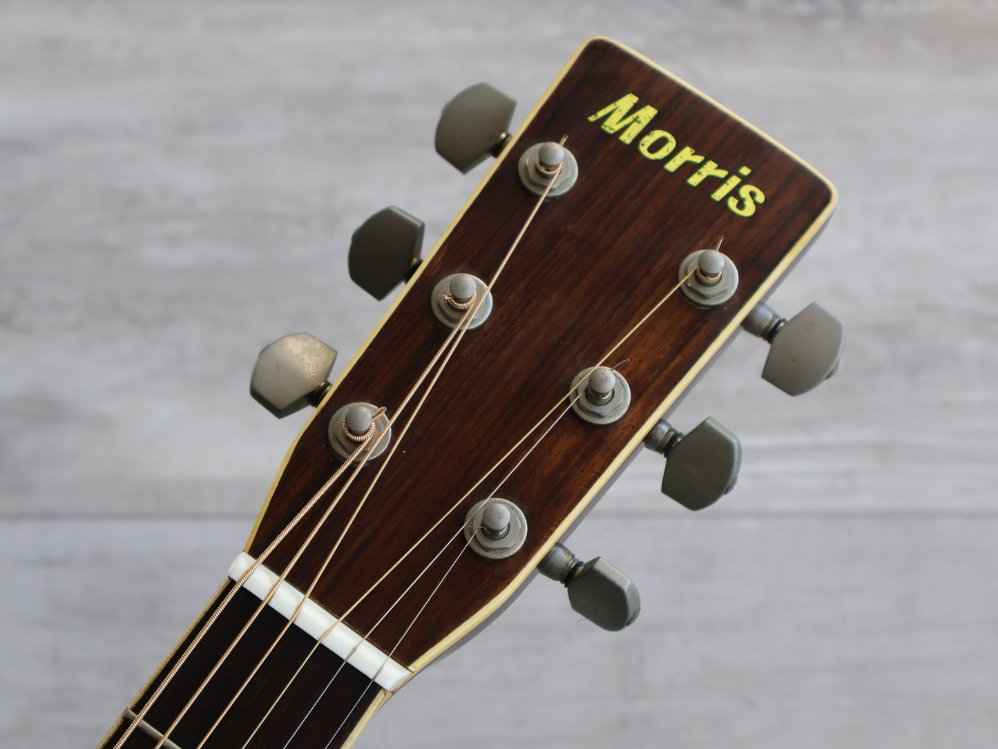 1980's Morris MD-510 Japanese Vintage Dreadnought Acoustic (Natural)