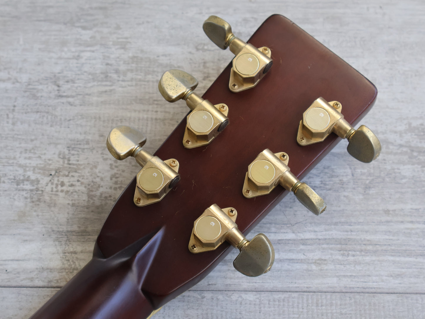 1970's Tetomas by Tahara Japanese Vintage Dreadnought Acoustic (Natural)