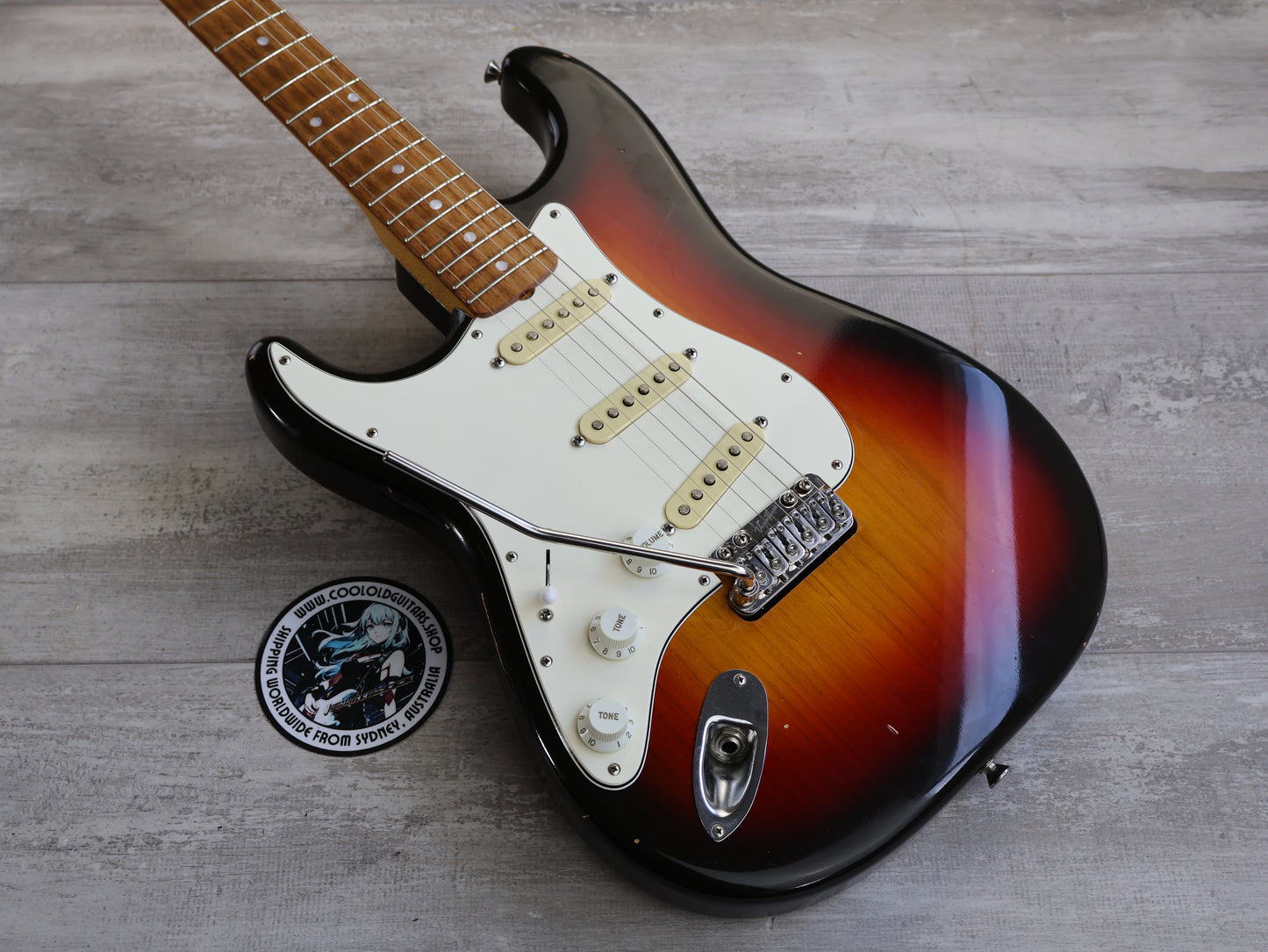 K.Nyui Custom Guitars (by PGM Japan) Left Handed '62 Reissue Stratocaster (Sunburst)