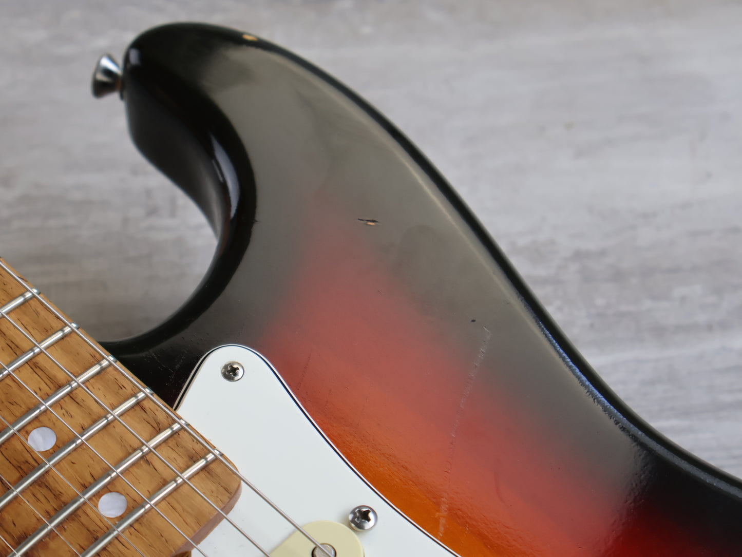 K.Nyui Custom Guitars (by PGM Japan) Left Handed '62 Reissue Stratocaster (Sunburst)