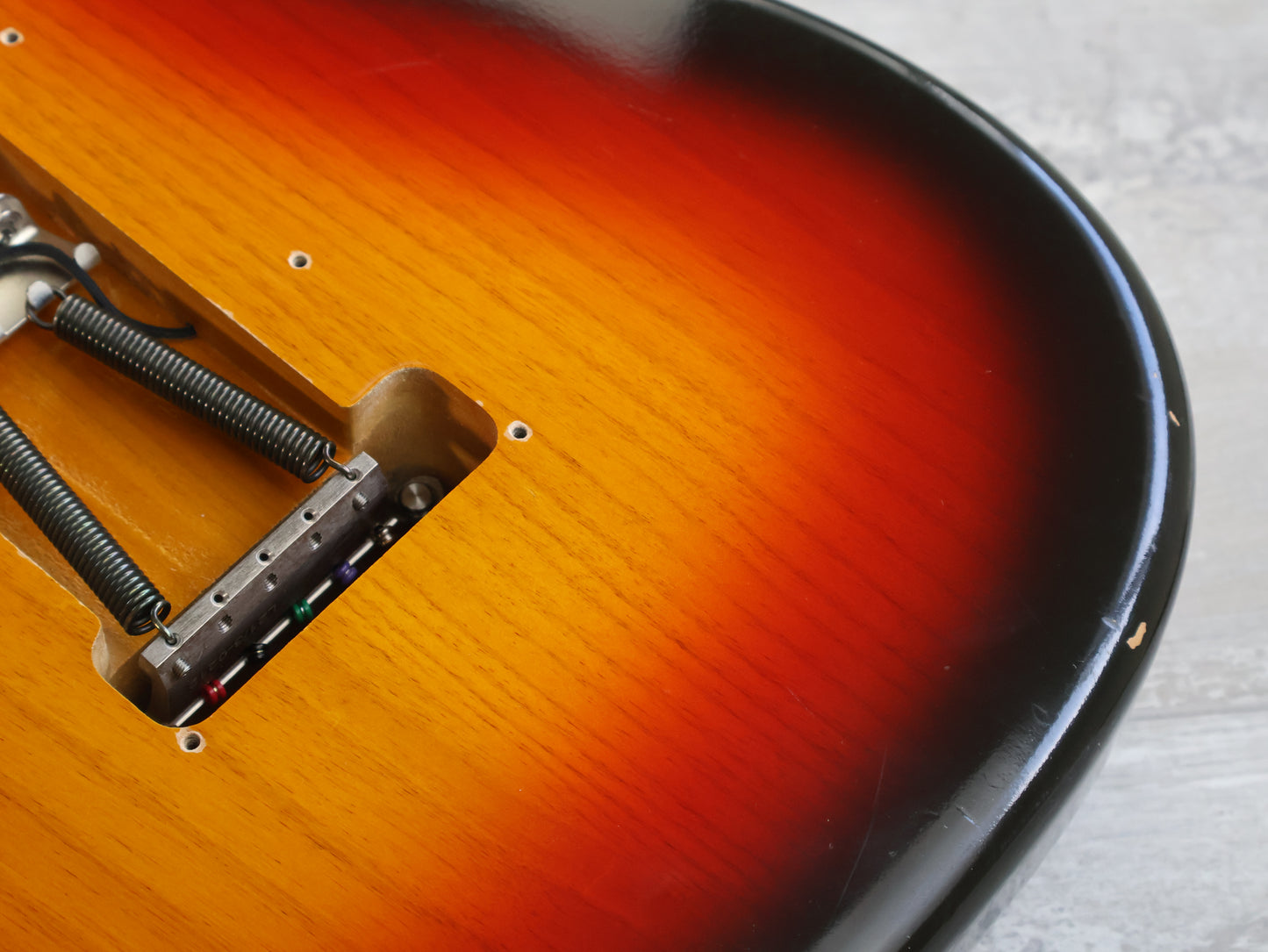 K.Nyui Custom Guitars (by PGM Japan) Left Handed '62 Reissue Stratocaster (Sunburst)