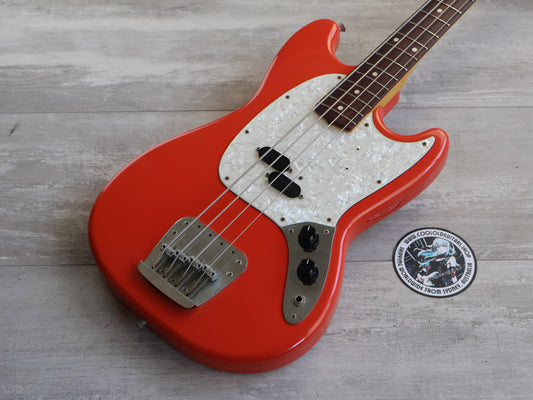 1999 Fender Japan MB98-70SD Mustang Bass (Fiesta Red)