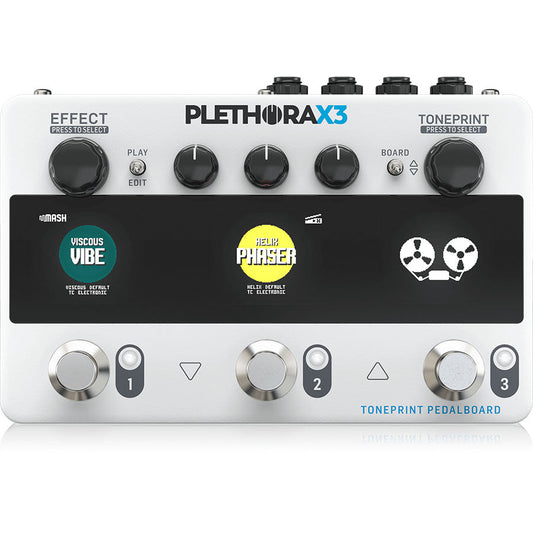 TC ELECTRONIC PLETHORA X3 TONEPRINT PEDALBOARD