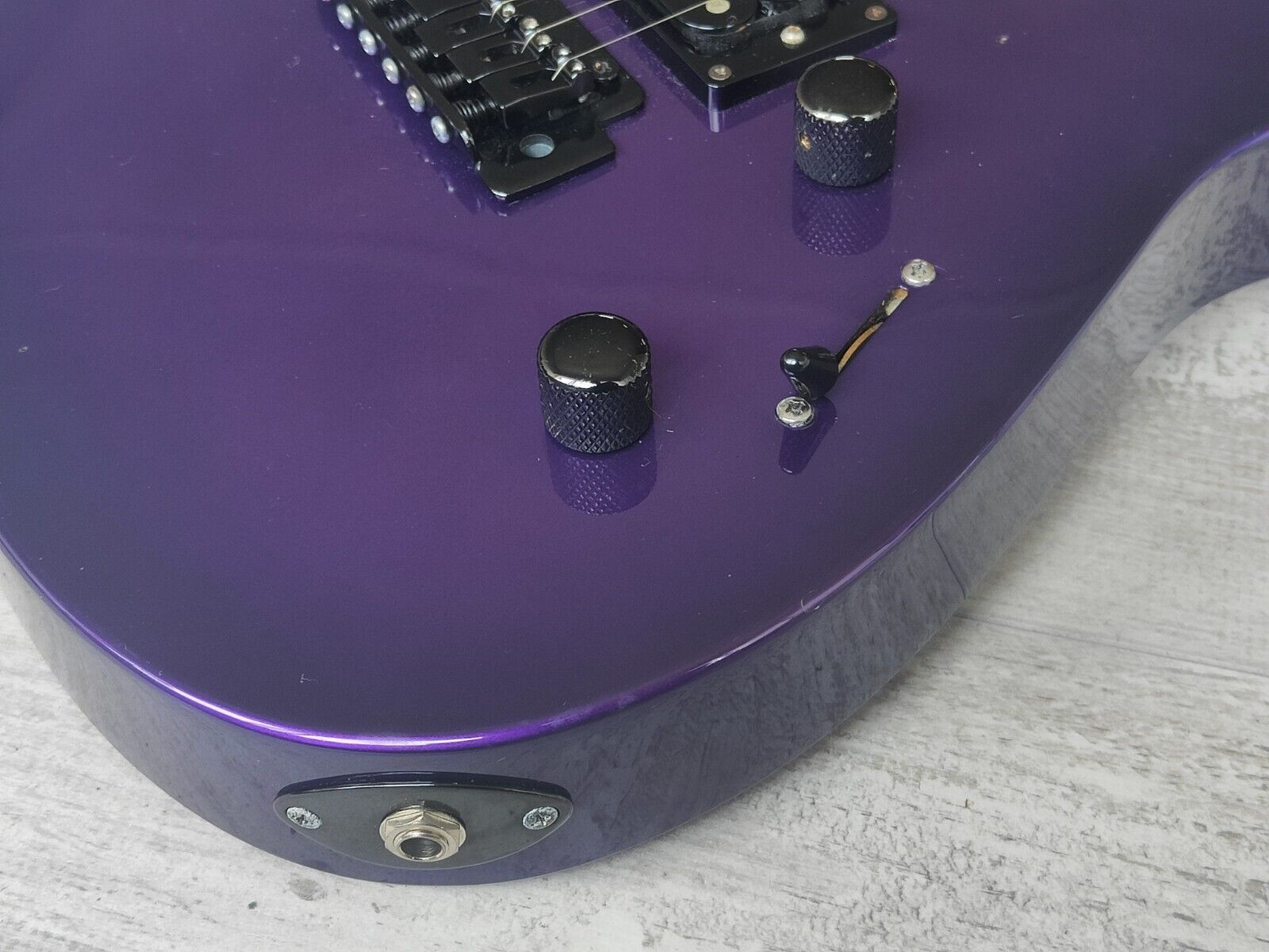 2000 Team GJ Japan by Grover Jackson Dinky Superstrat (Purple)