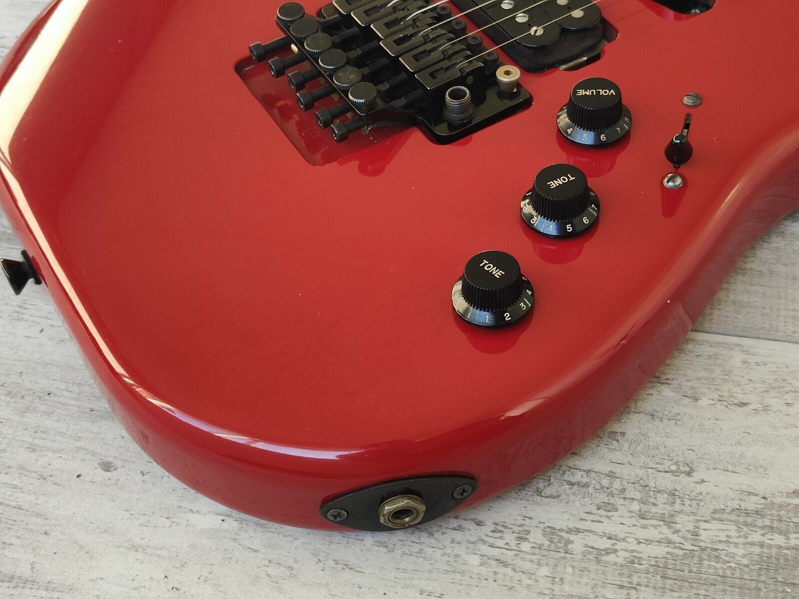 Pro Ceed Custom Guitars (by ESP Japan) Custom Made Superstrat (Red)