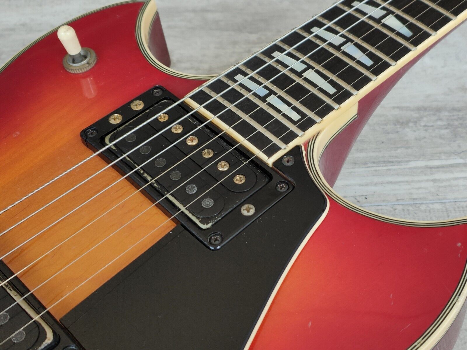 1979 Yamaha Japan SG-2000 Neckthrough Double Cutaway (Cherry Sunburst)