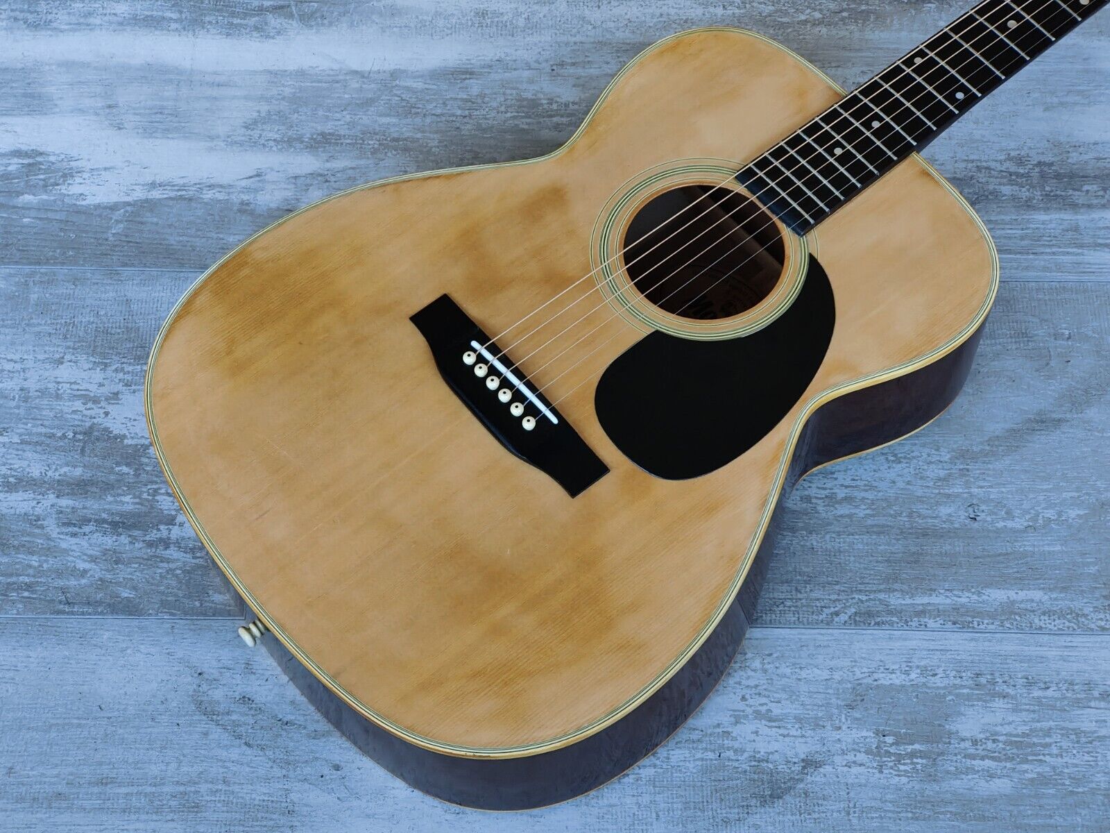 1980's Morris F-18 Japanese Vintage Acoustic Guitar (Natural)