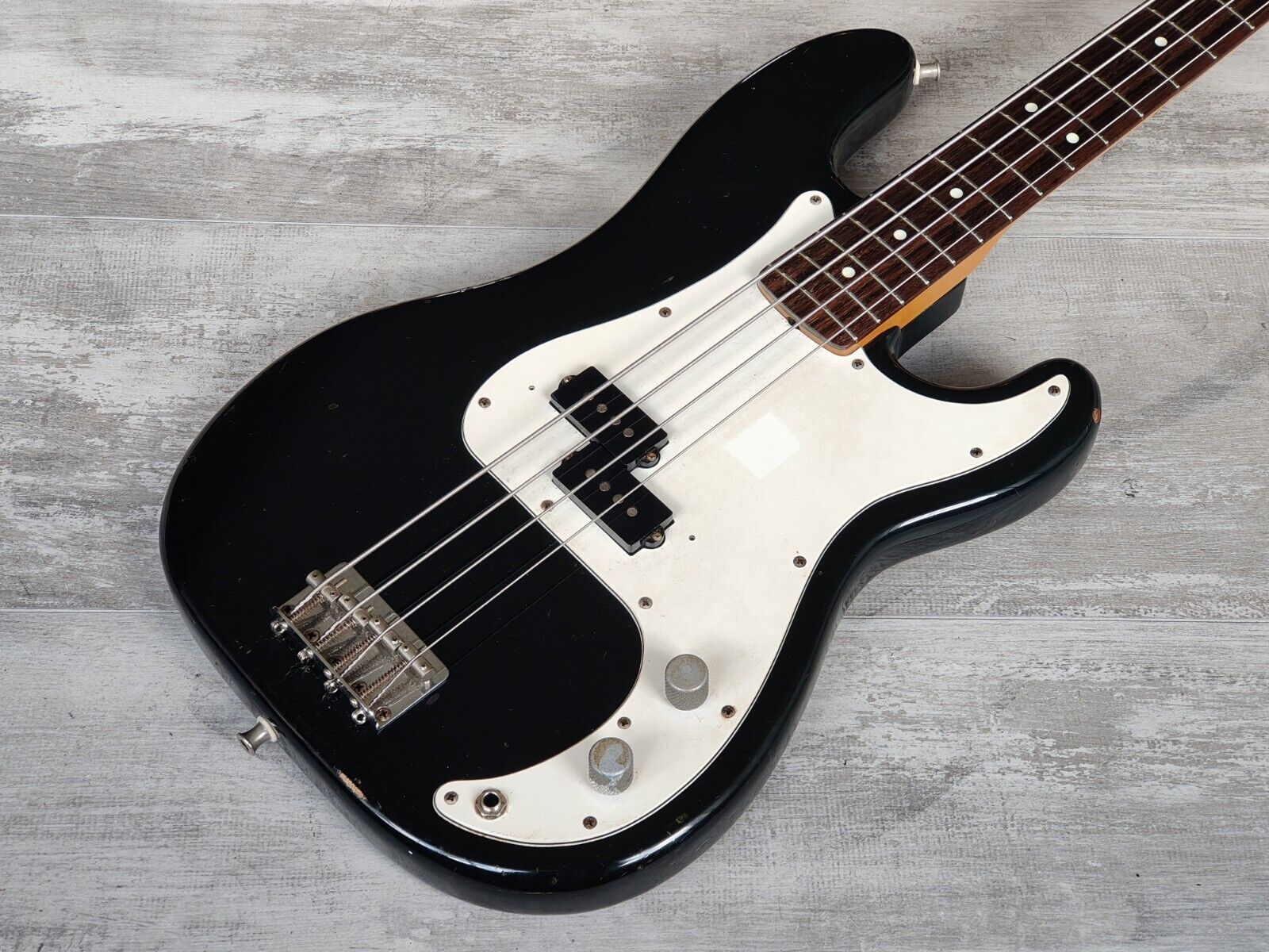 1985 Fender Japan JV Series PB62-55 '62 Reissue Precision Bass (Black)