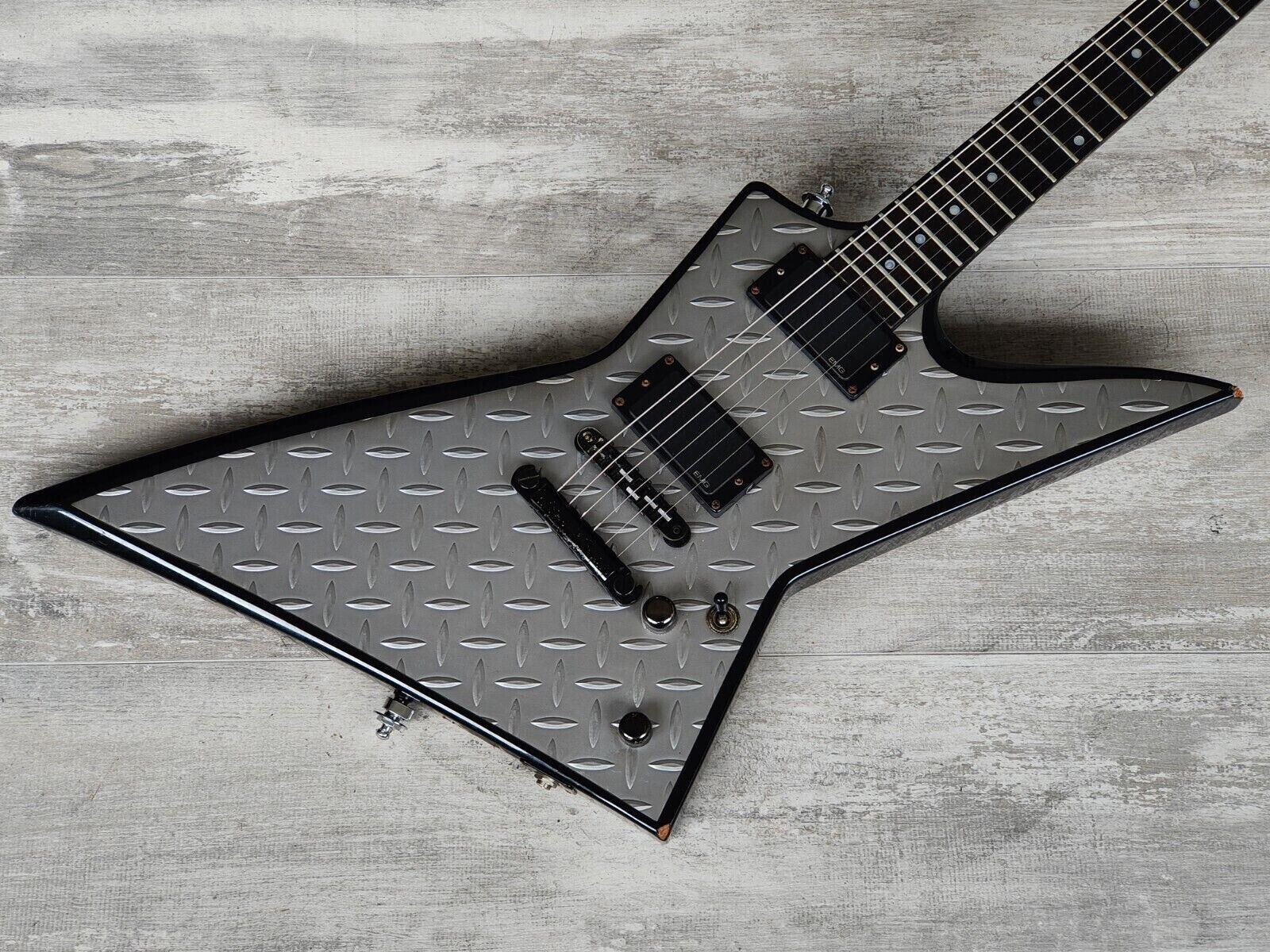 1990's LTD (by ESP Japan) EX Series Hetfield Explorer (Black Diamond)