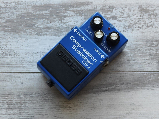 1982 Boss Japan CS-2 Vintage Compression Sustainer Pedal