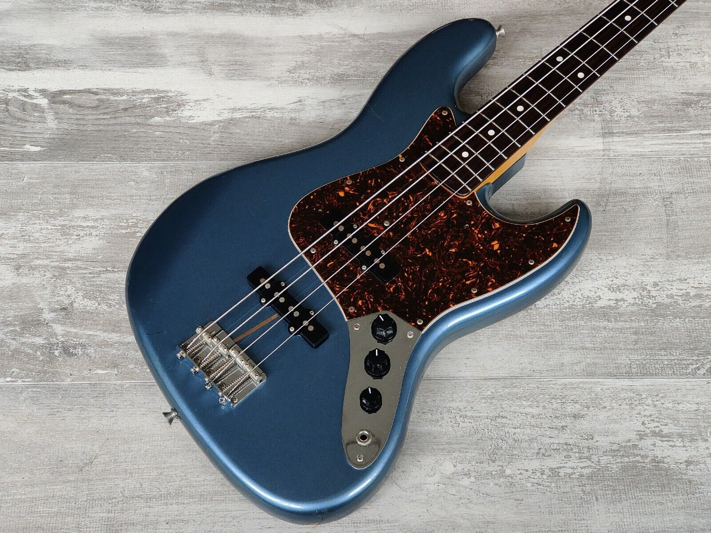 2010 Fender Japan JB62 '62 Reissue Jazz Bass (Ice Blue Metallic)