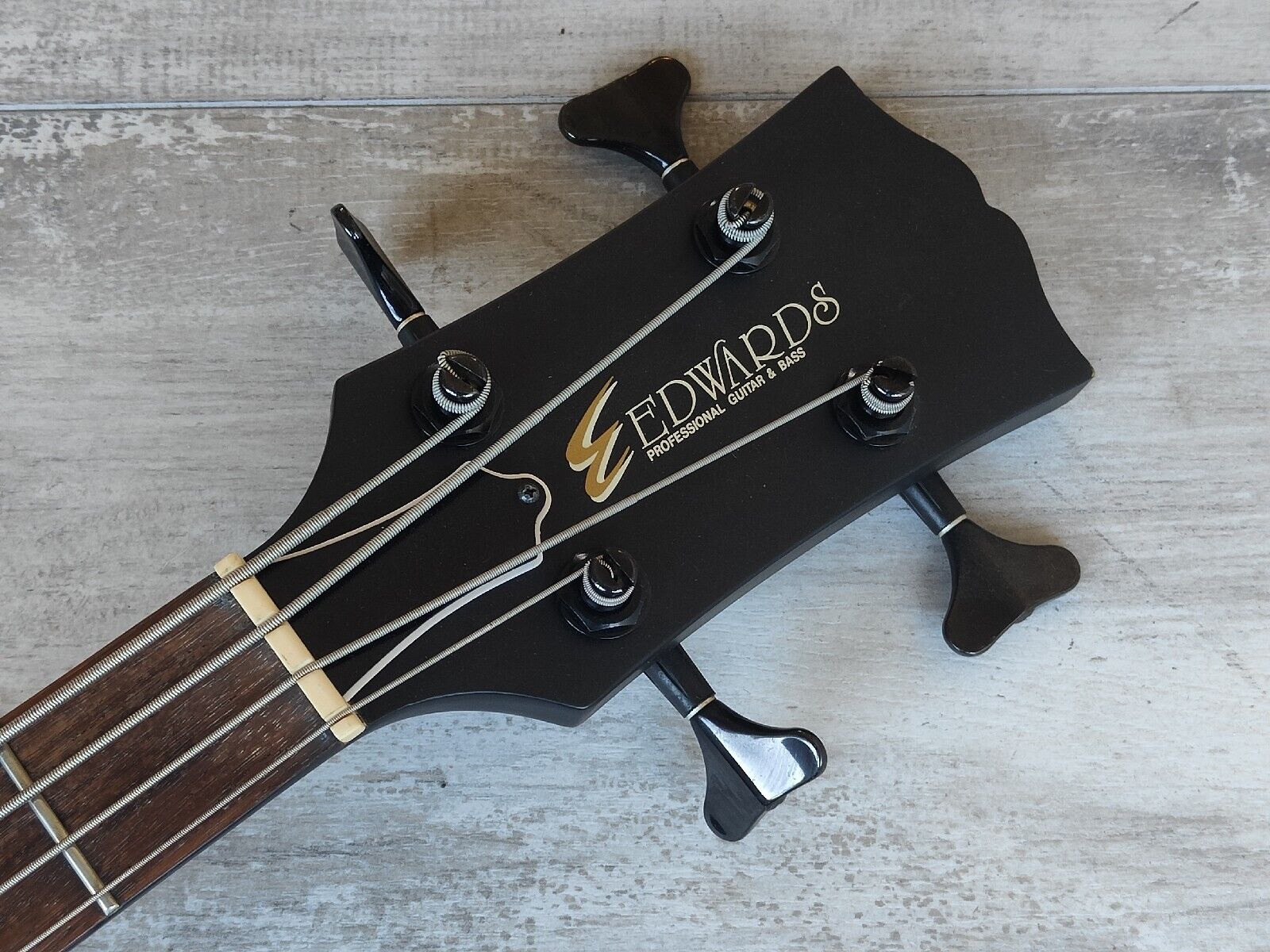 Edwards Japan (by ESP) EJ-78TV Double Cutaway Bass Guitar Luna Sea (Ma –  Cool Old Guitars