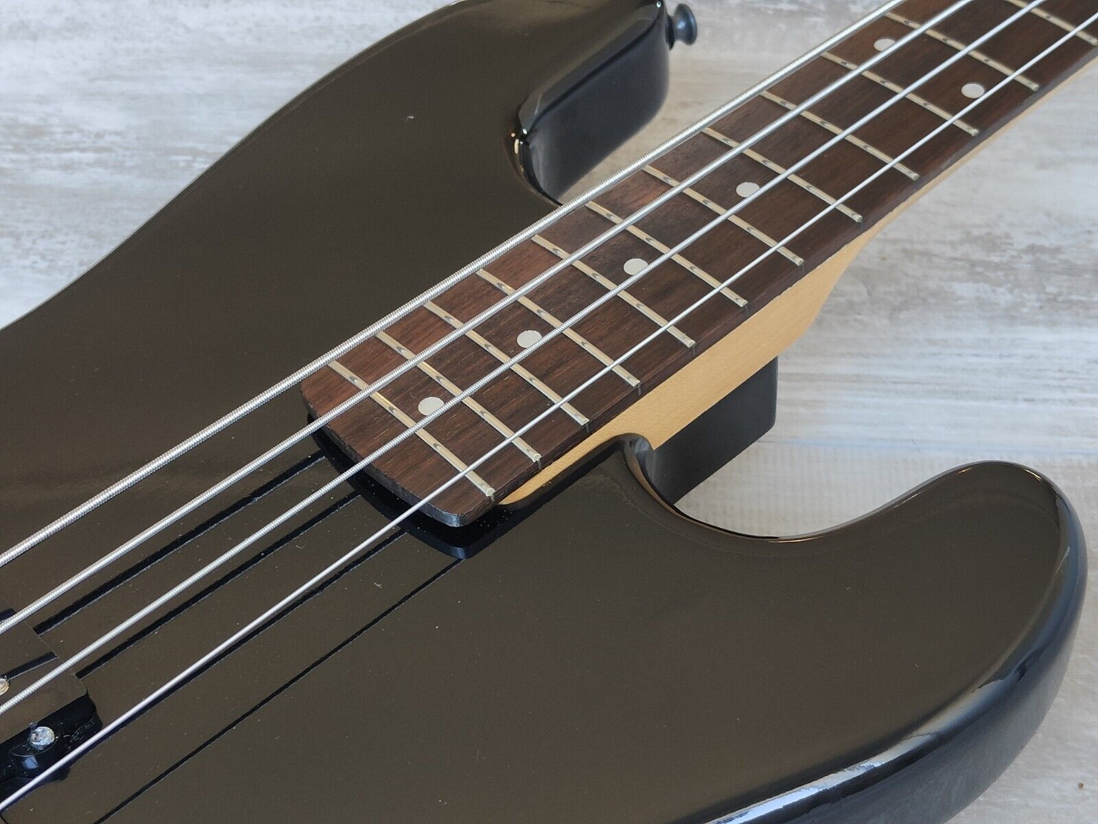 1980's ZEP-II by ESP PJZ-98 PJ Bass (Black) – Cool Old Guitars