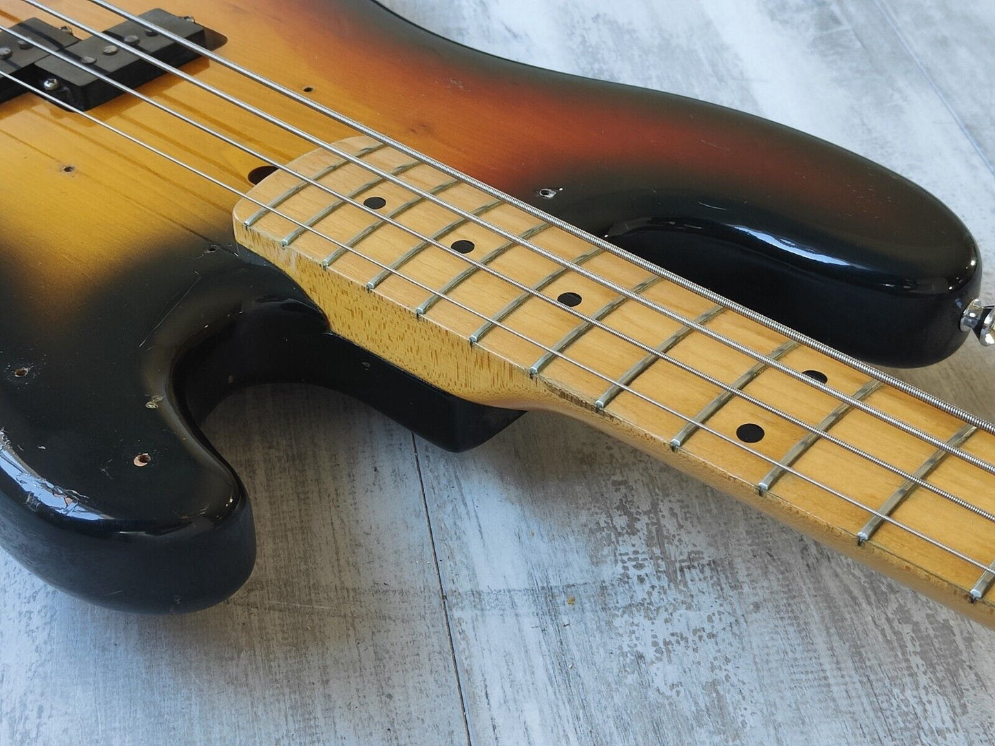 1978 Fernandes Japan FPB-50 Precision Bass (Aged Sunburst)