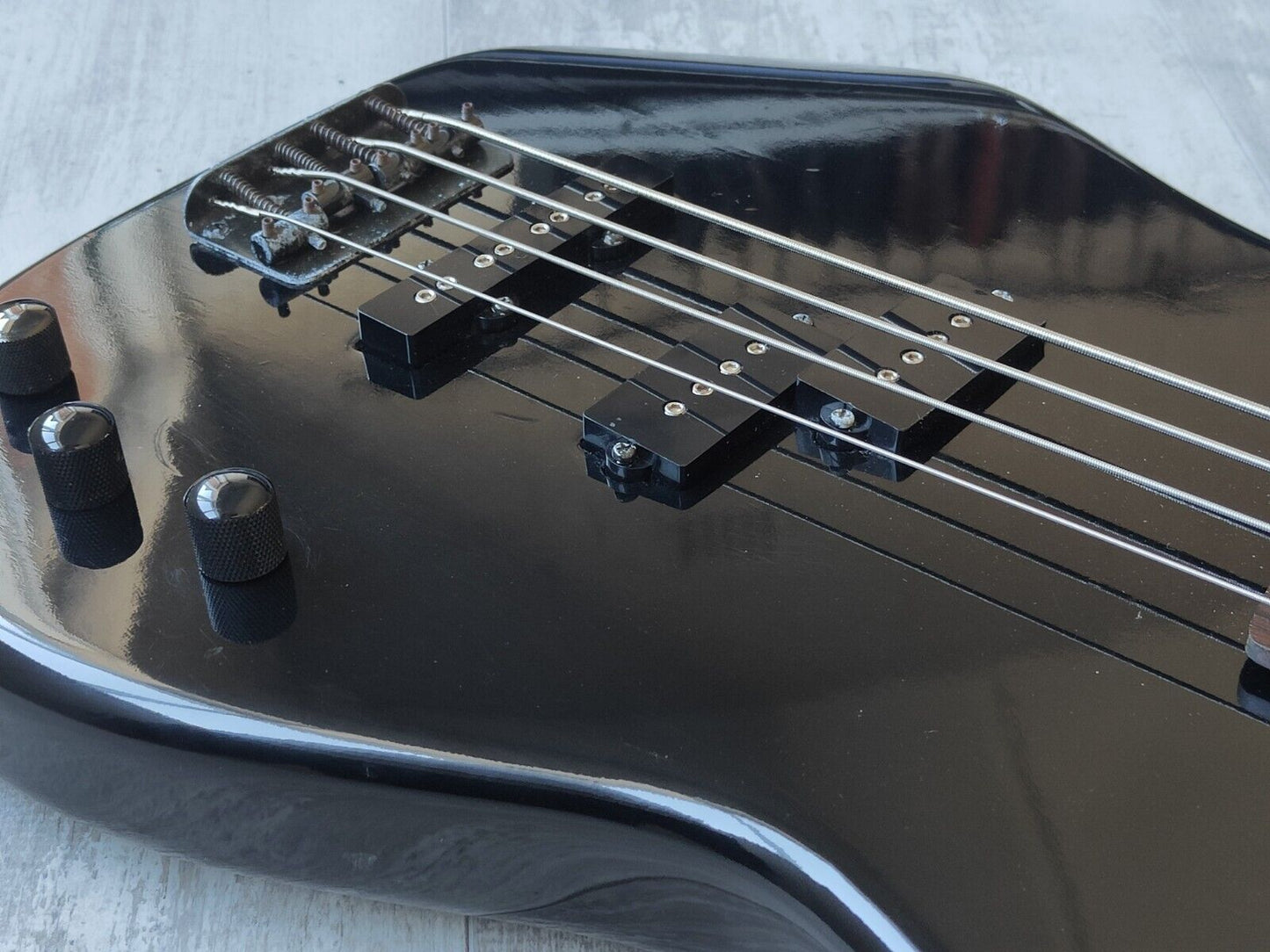 1980's ZEP-II by ESP PJZ-98 PJ Bass (Black)