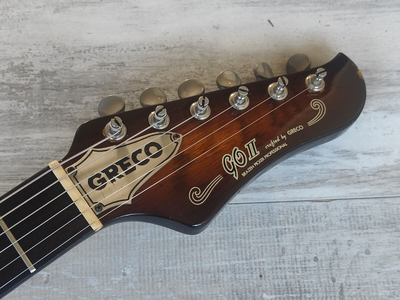 1979 Greco GO-II 600 GO Series Set Neck Stratocaster (Japan Brown)