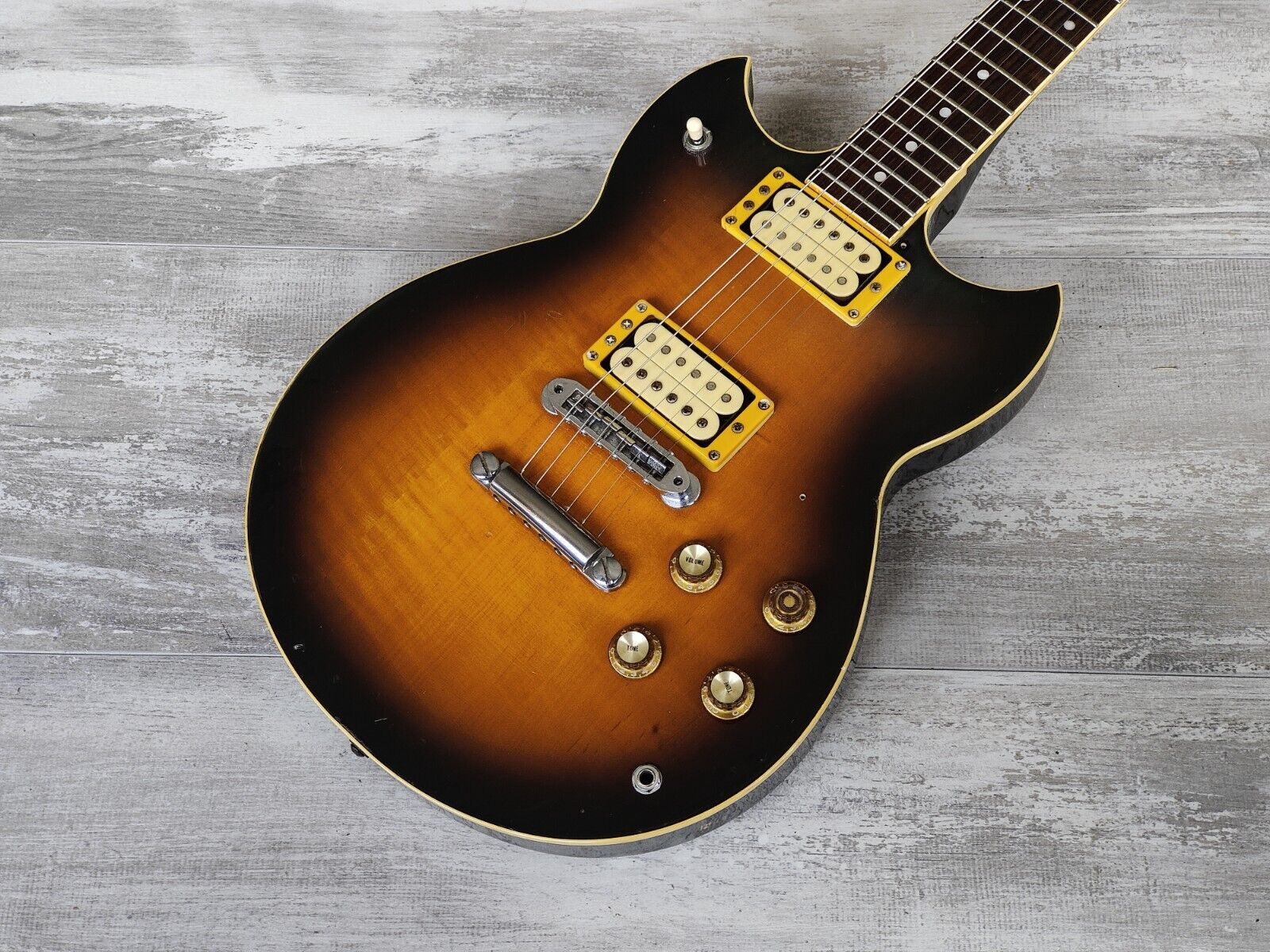 1982 Yamaha Japan SG-800S Double Cutaway (Brown Sunburst)