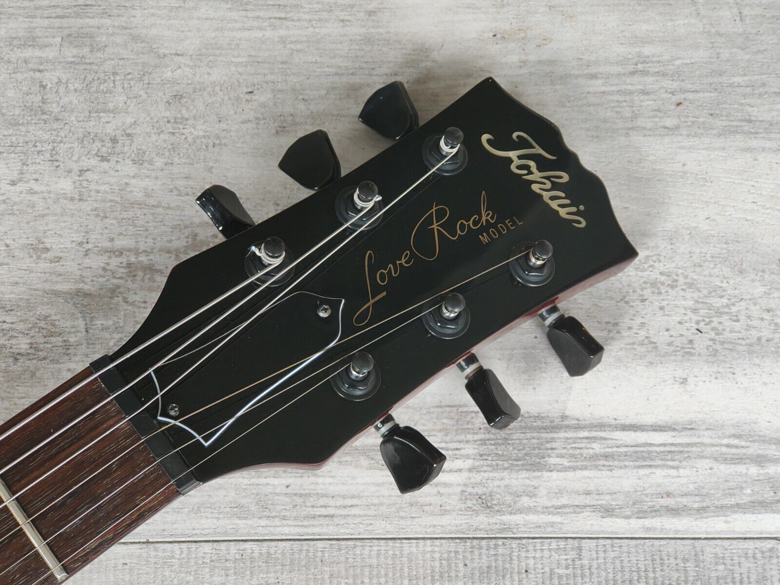 1995 Tokai ALS Series Love Rock Les Paul Studio (Black/Red)