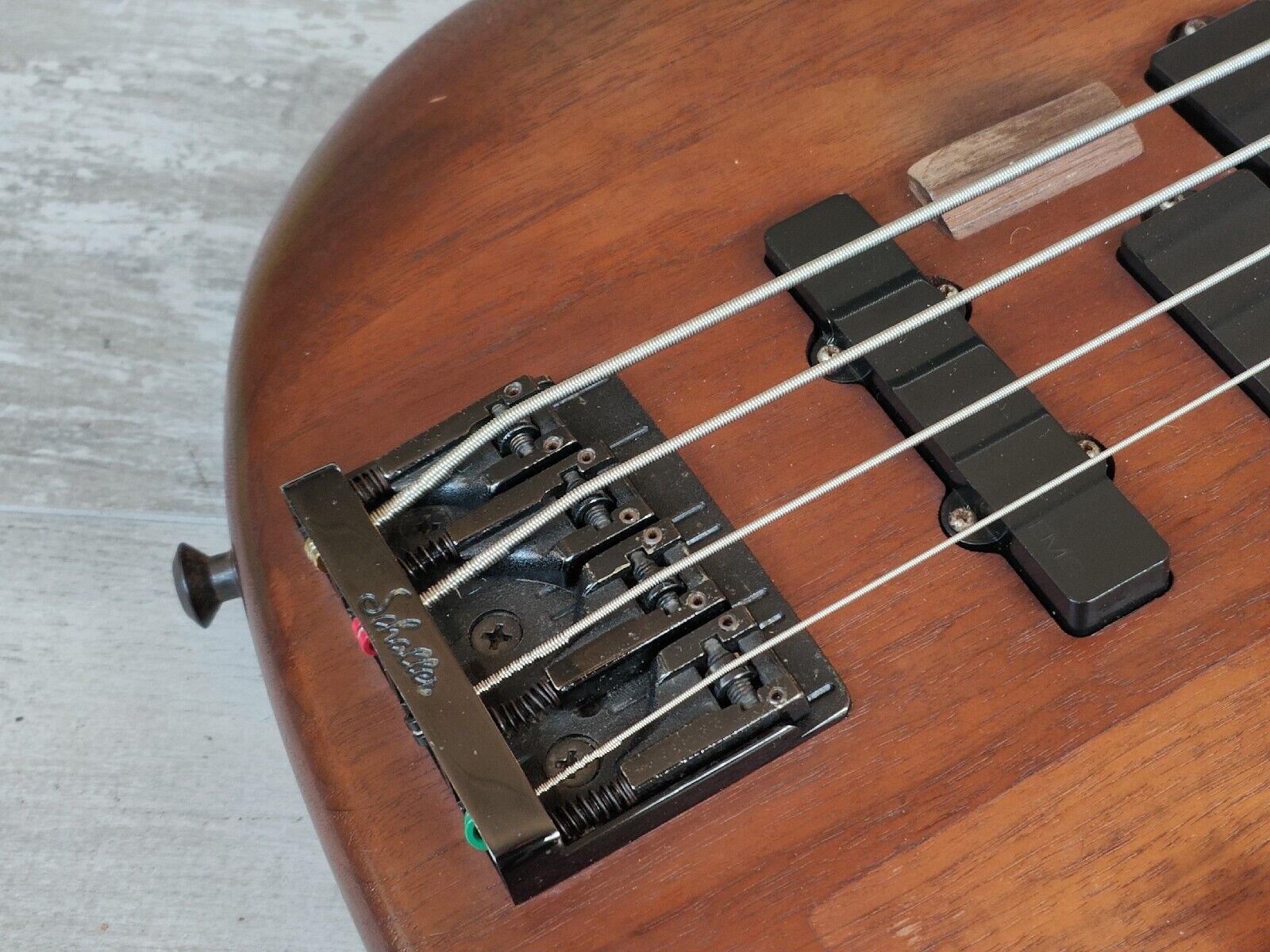 1980's P-Project (by Fernandes Japan) PUM-4 PJ Bass (Dark Brown)