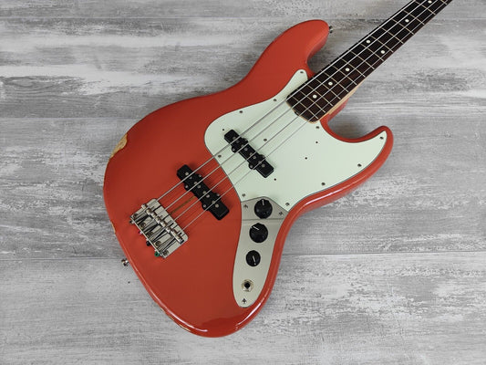 2021 Fender Japan Traditional 60's Jazz Bass (Fiesta Red)