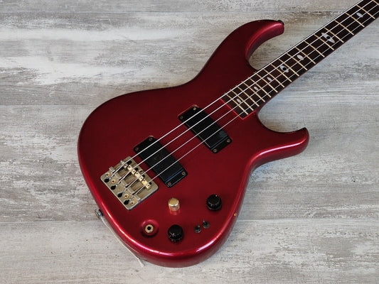 1983 Aria Pro II Japan SB Elite-II Electric Bass (Deep Red Metallic)