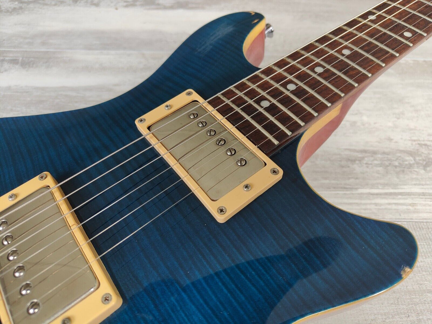 2008 Edwards (by ESP) Japan E-PO-100D Potbelly (See Thru Blue)