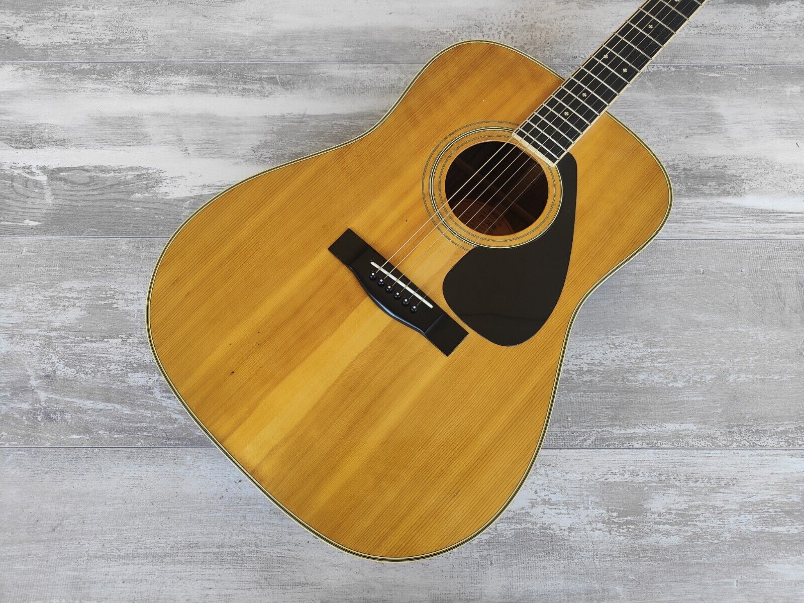 1970's Yamaha FG-301B Japanese Vintage Acoustic Dreadnought Guitar (Na –  Cool Old Guitars